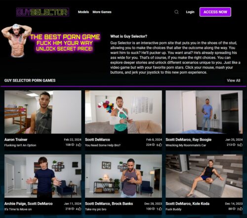 Guy Selector Website